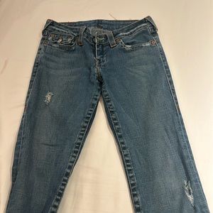 True religion blue jeans